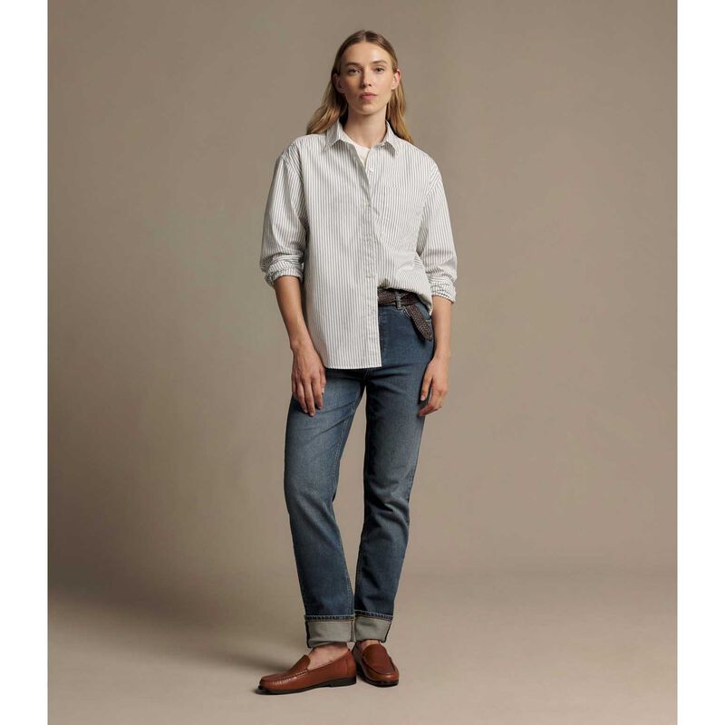 R.M. Williams Hopeland Poplin Stripe Shirt image number 3